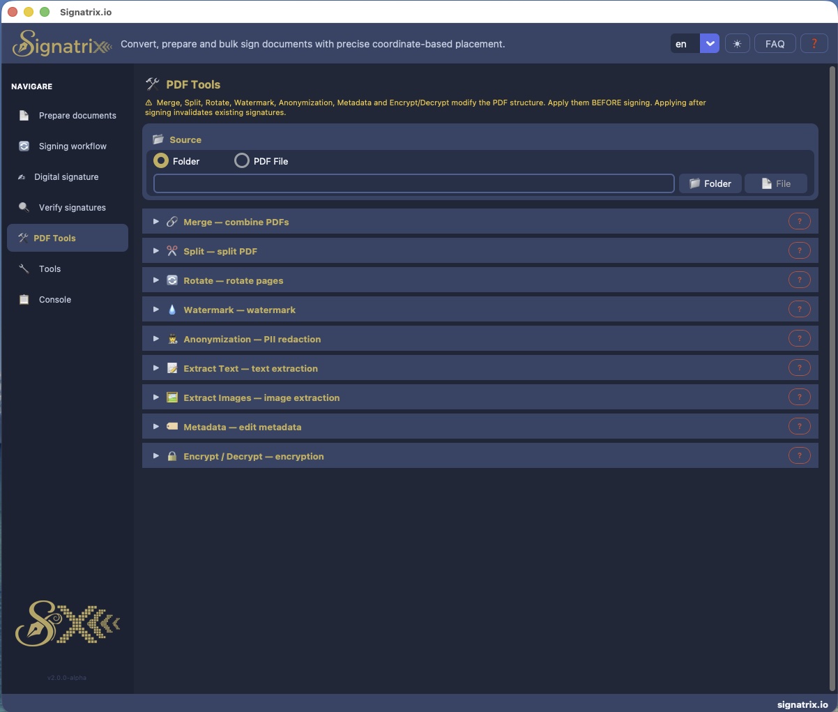 XignAll — PDF Tools